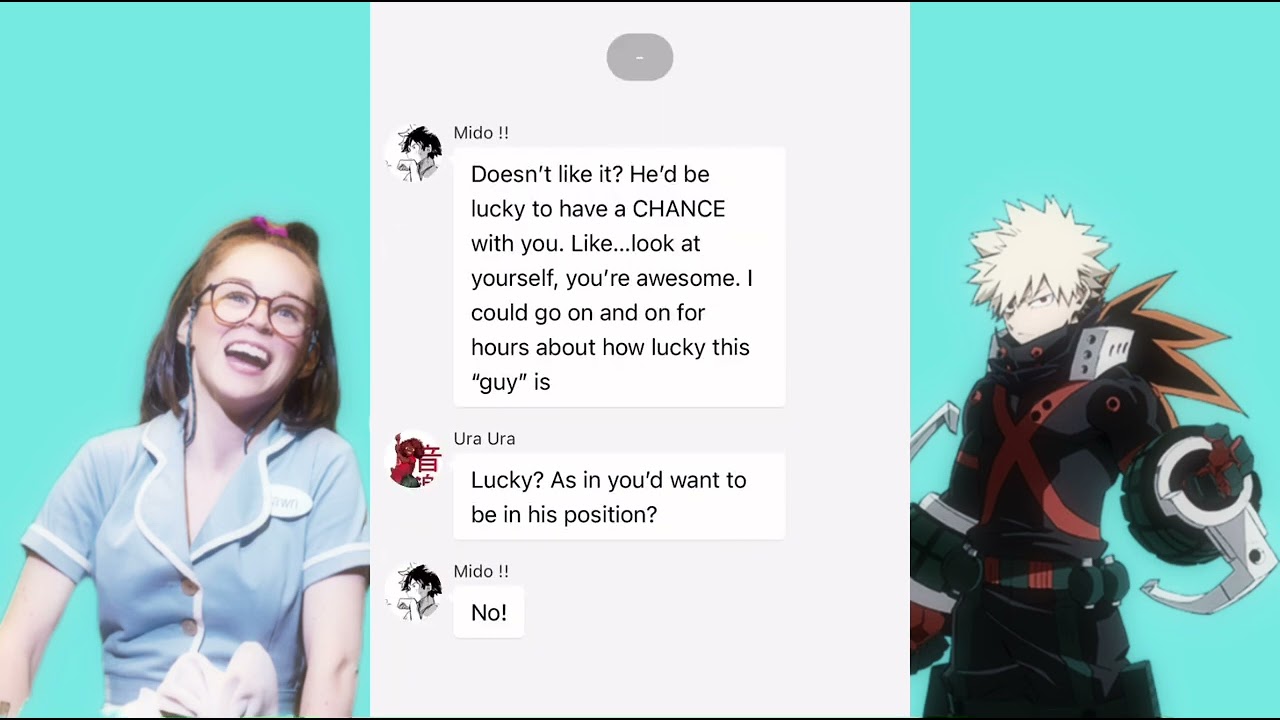 BNHA lyric texts\\When He Sees Me- Waitress\\ BKDK\\ev1ecovers