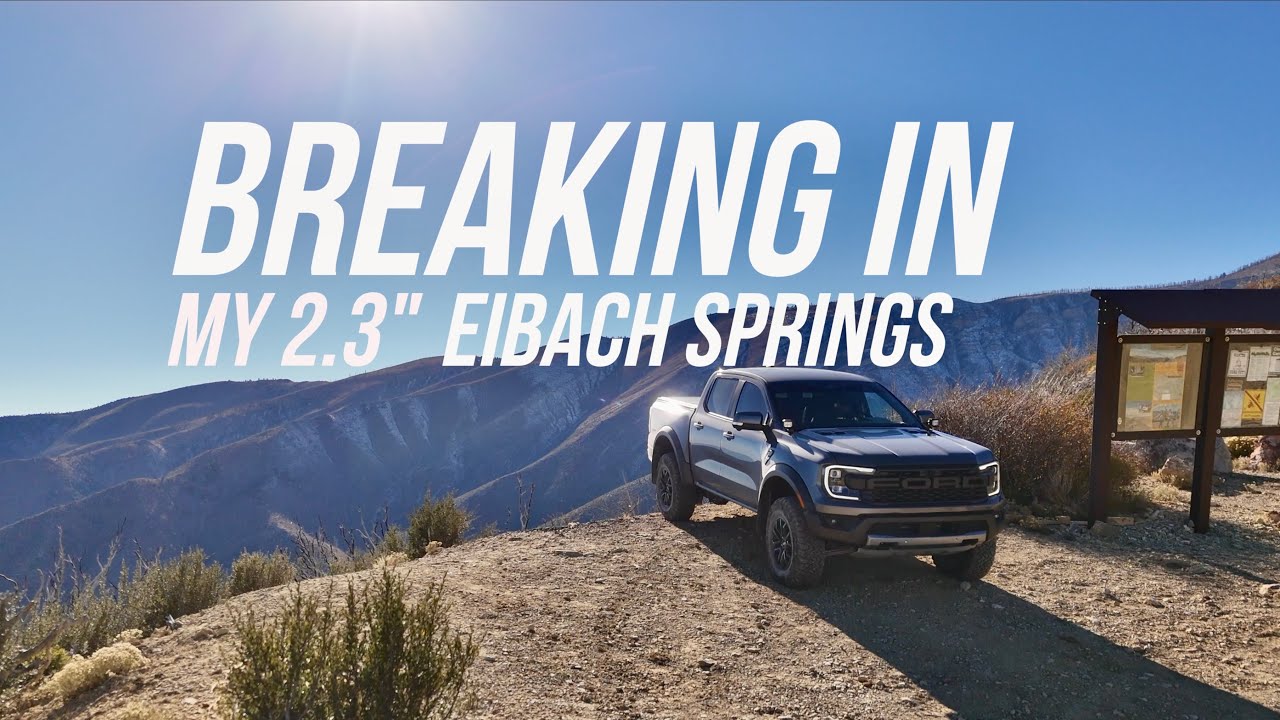 Found A New Favorite Trail While Breaking In My Eibach Springs // Ford Ranger Raptor