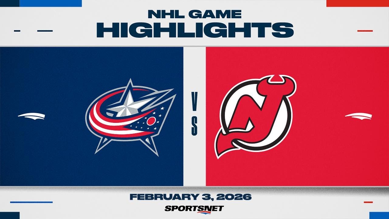 NHL Highlights | Blue Jackets vs. Devils - February 3, 2026