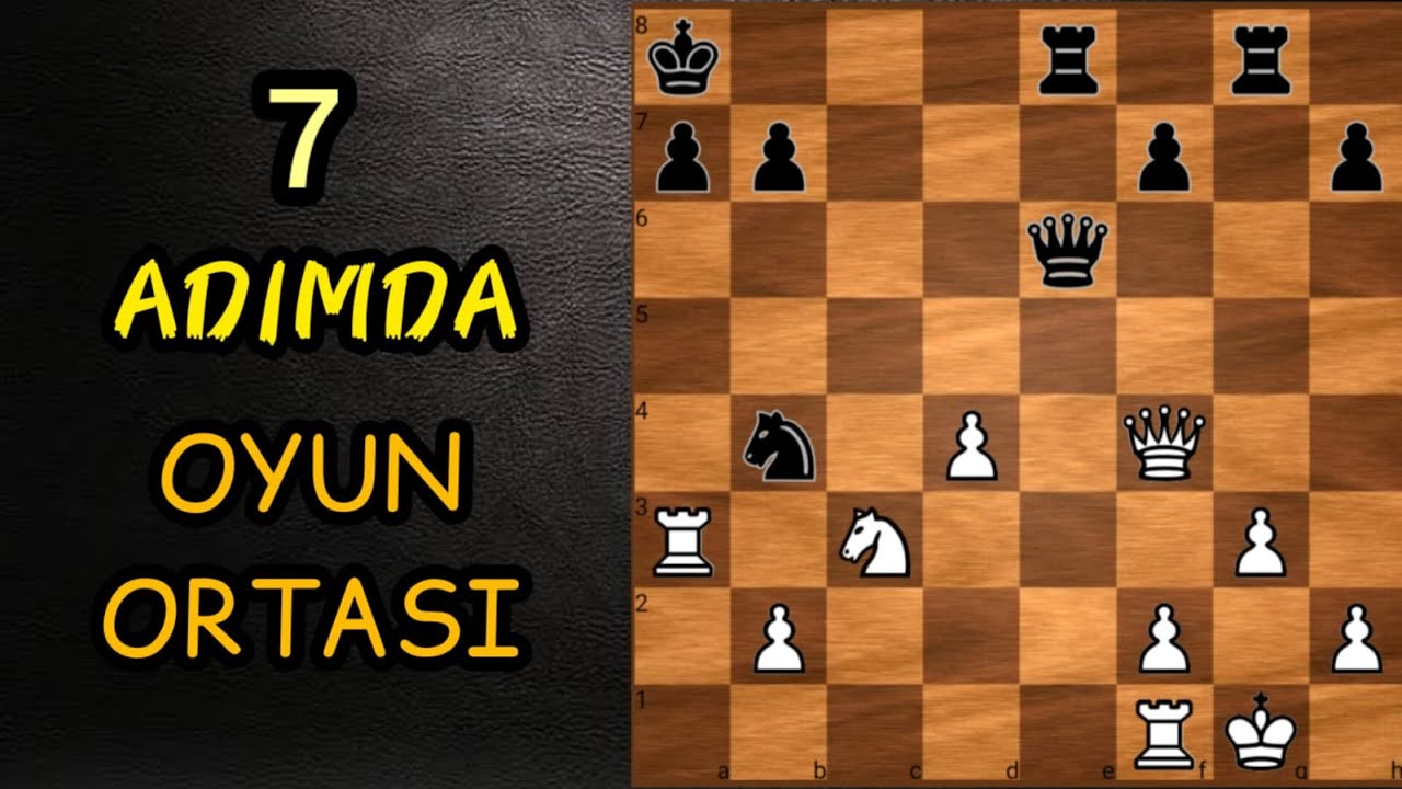 OYUN ORTASINDA ZORLANANLARA !!! -- 7 ADIMDA OYUN ORTASI --