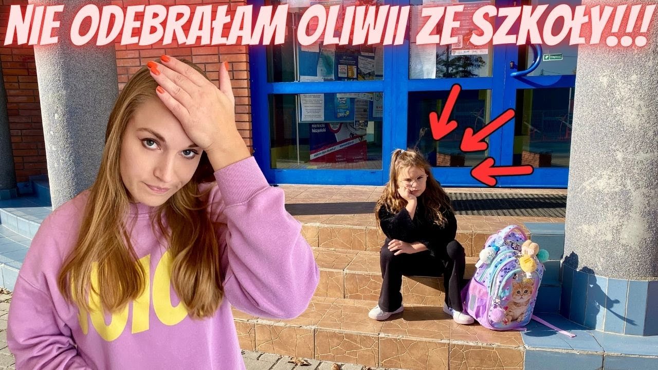 Zapomniałam odebrać Oliwię ze szkoły🙈 Bal wszystkich Świętych😇💖