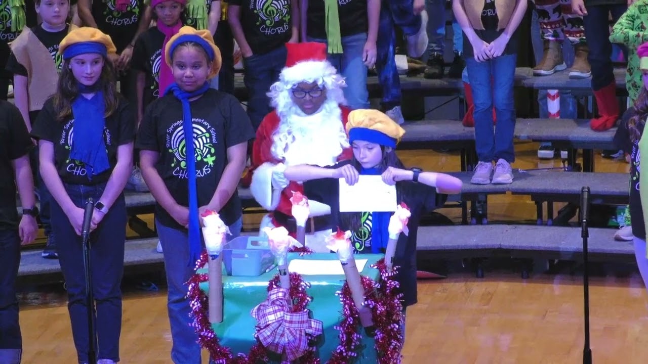 Survival Santa - RSES 5th grade chorus winter 2023