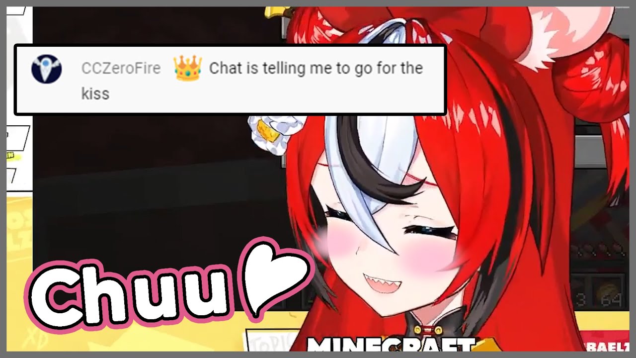 This lucky chad got a kiss from Bae