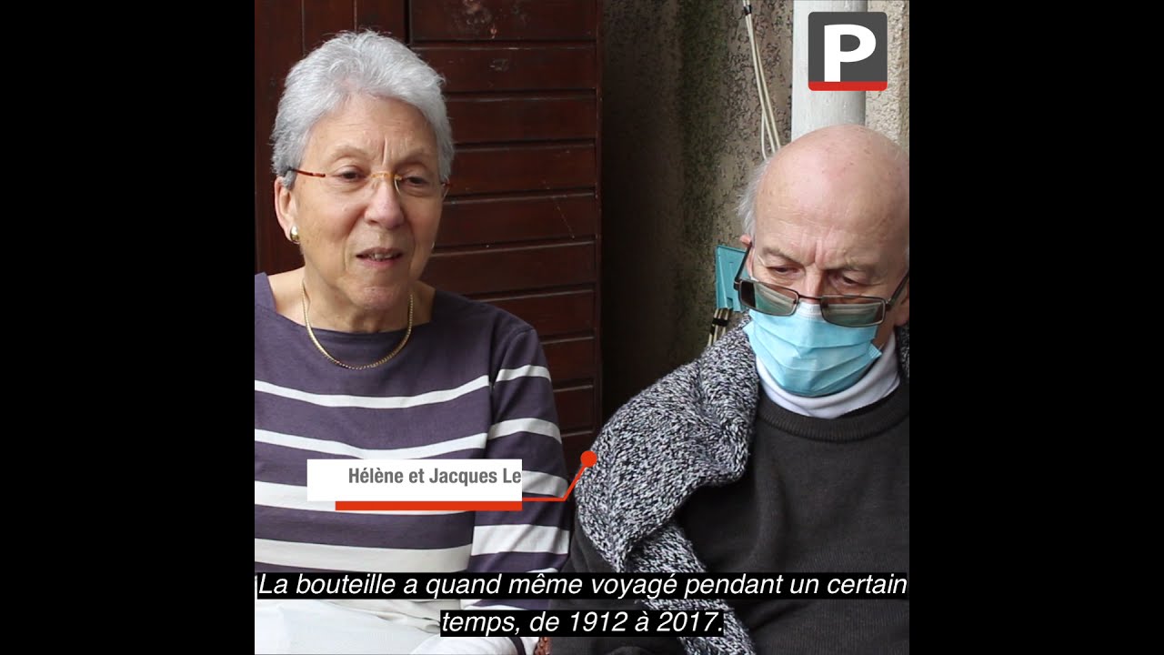 Le 18:18 - Une bouteille jetée du Titanic permet à ces Aixois de retracer l'histoire de leur famille