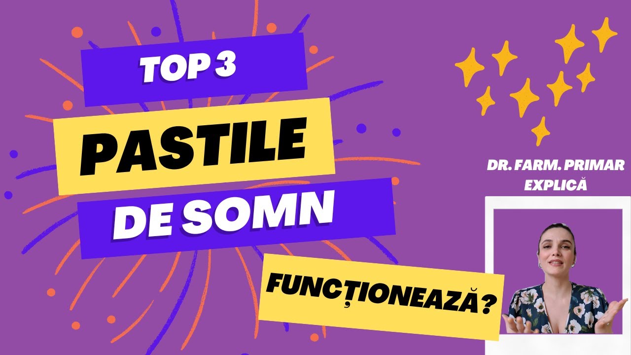 Cele mai V&Acirc;NDUTE pastile de SOMN | CE CONȚIN? Dr. Farm. primar spune TOT