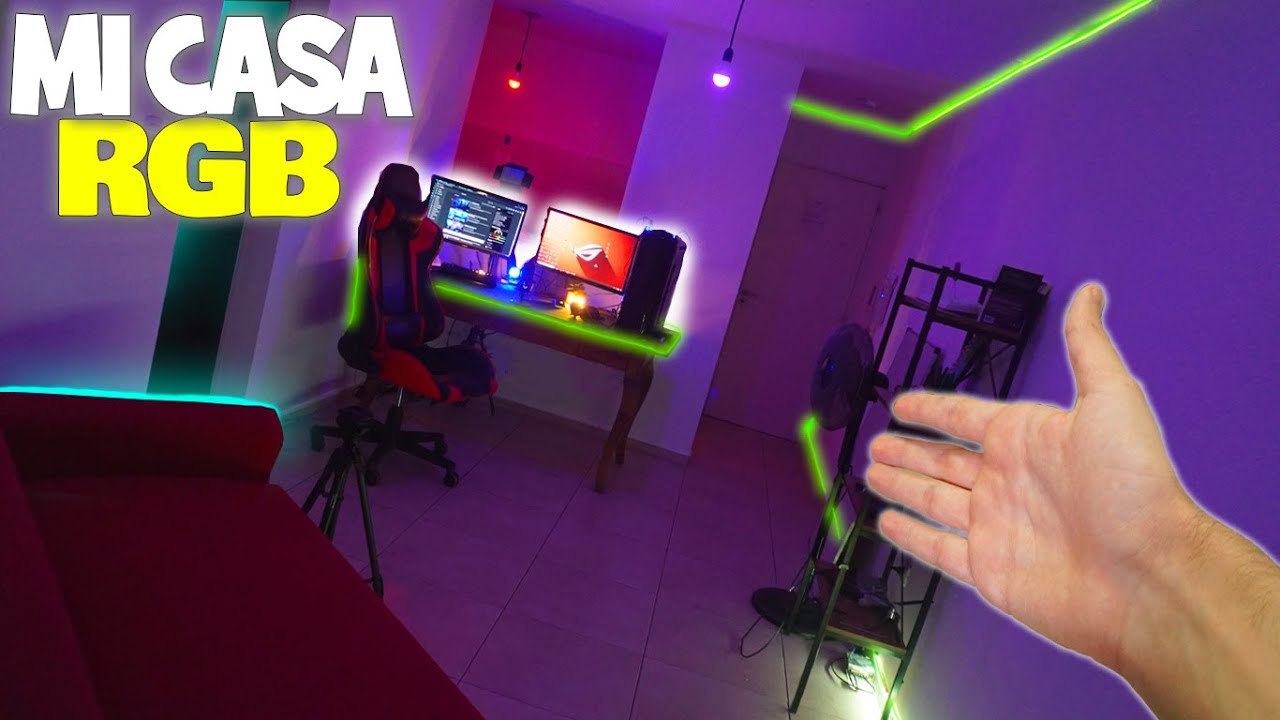 Mi NUEVA CASA RGB y SETUP 2021