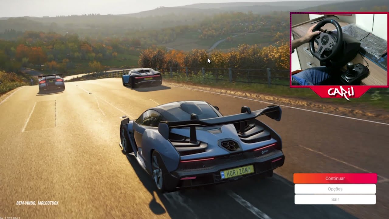 Como configurar o STEERING WHEEL PXN V9 no Forza Horizon 4 versão 1.332.904.2 ElAmigos