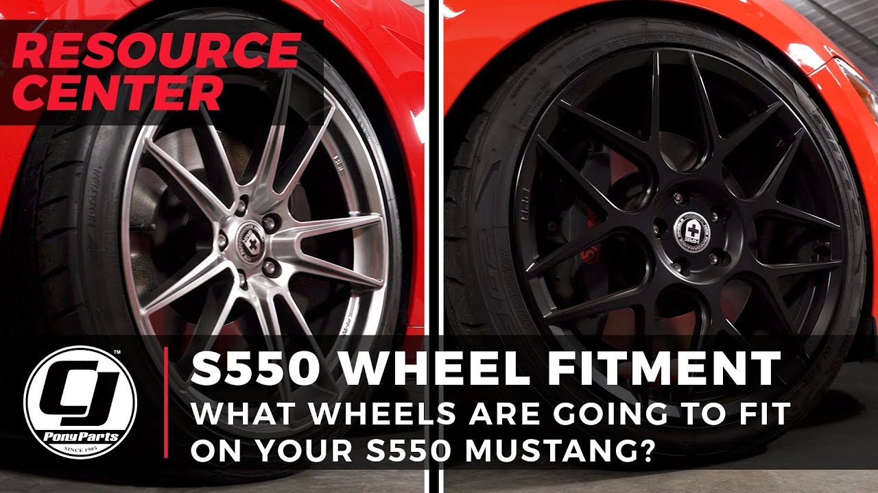 Варианты установки дисков для S550 Mustang | Поиск идеальной конфигурации дисков по функционально...