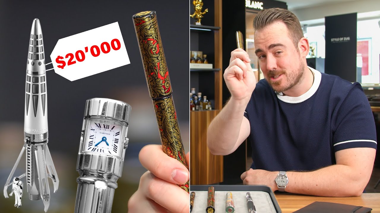 Incredibly Rare US$ 60'000 Cartier, Jacob&Co, MB&F, Zenith, Bovet Luxury Pens