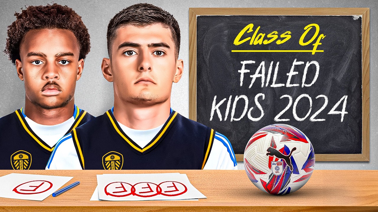 I Used FAILED WONDERKIDS of 2024 To Rebuild LEEDS UNITED!