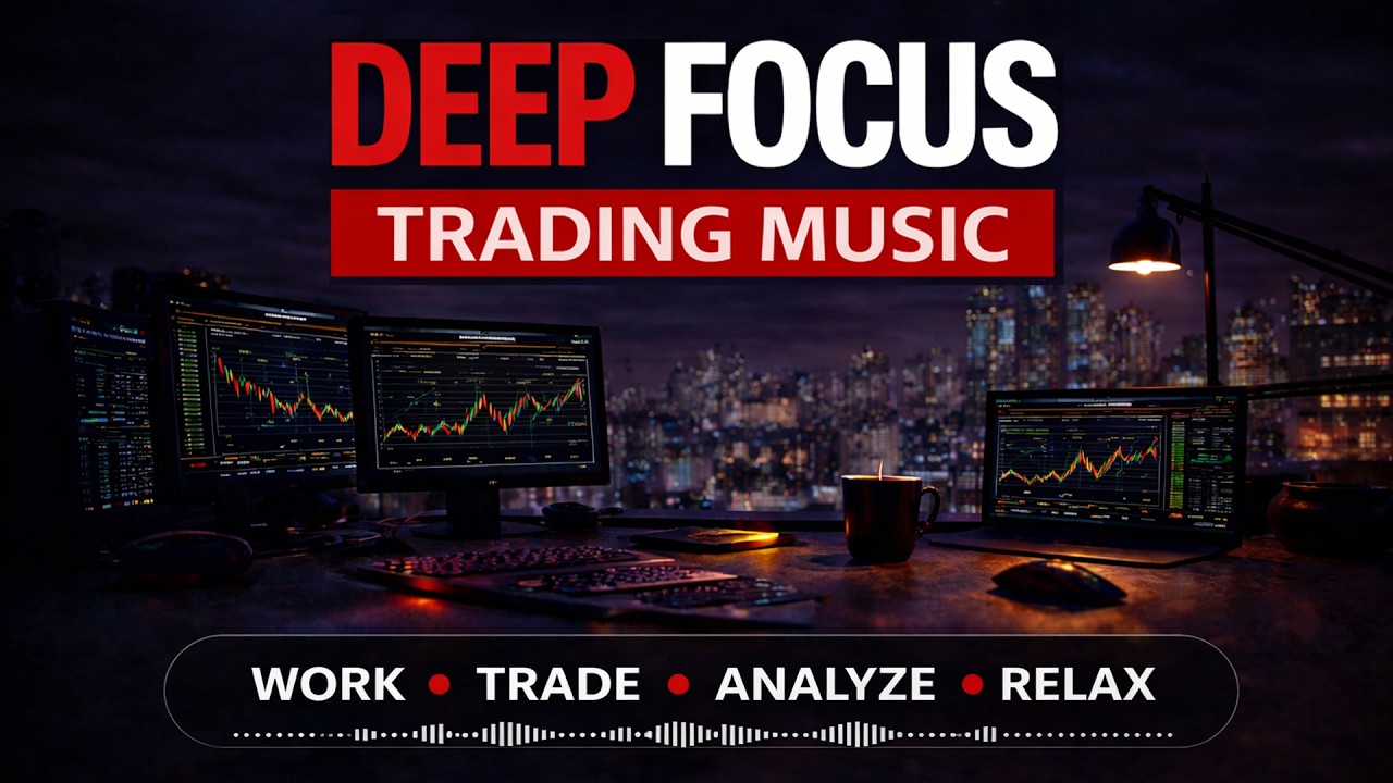 Deep Focus Music for Work | Trading & Market Analysis Ambient
