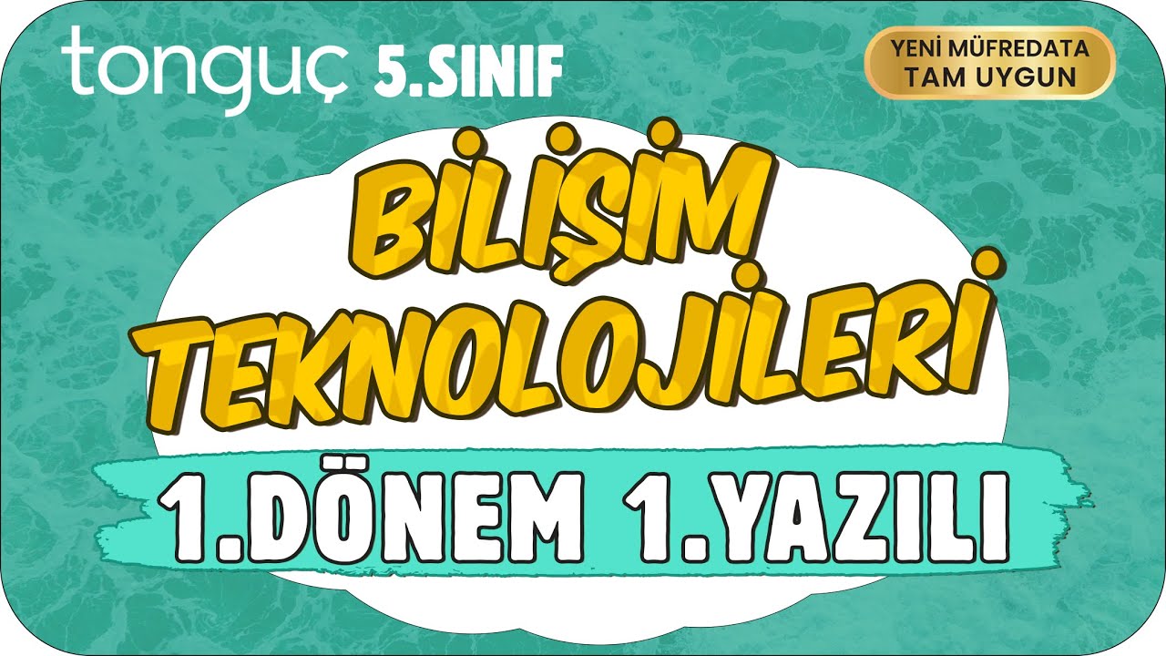 5.Sınıf Bilişim Teknolojileri 1.D&ouml;nem 1.Yazılıya Hazırlık 📑 #5BIL1D1Y #2026