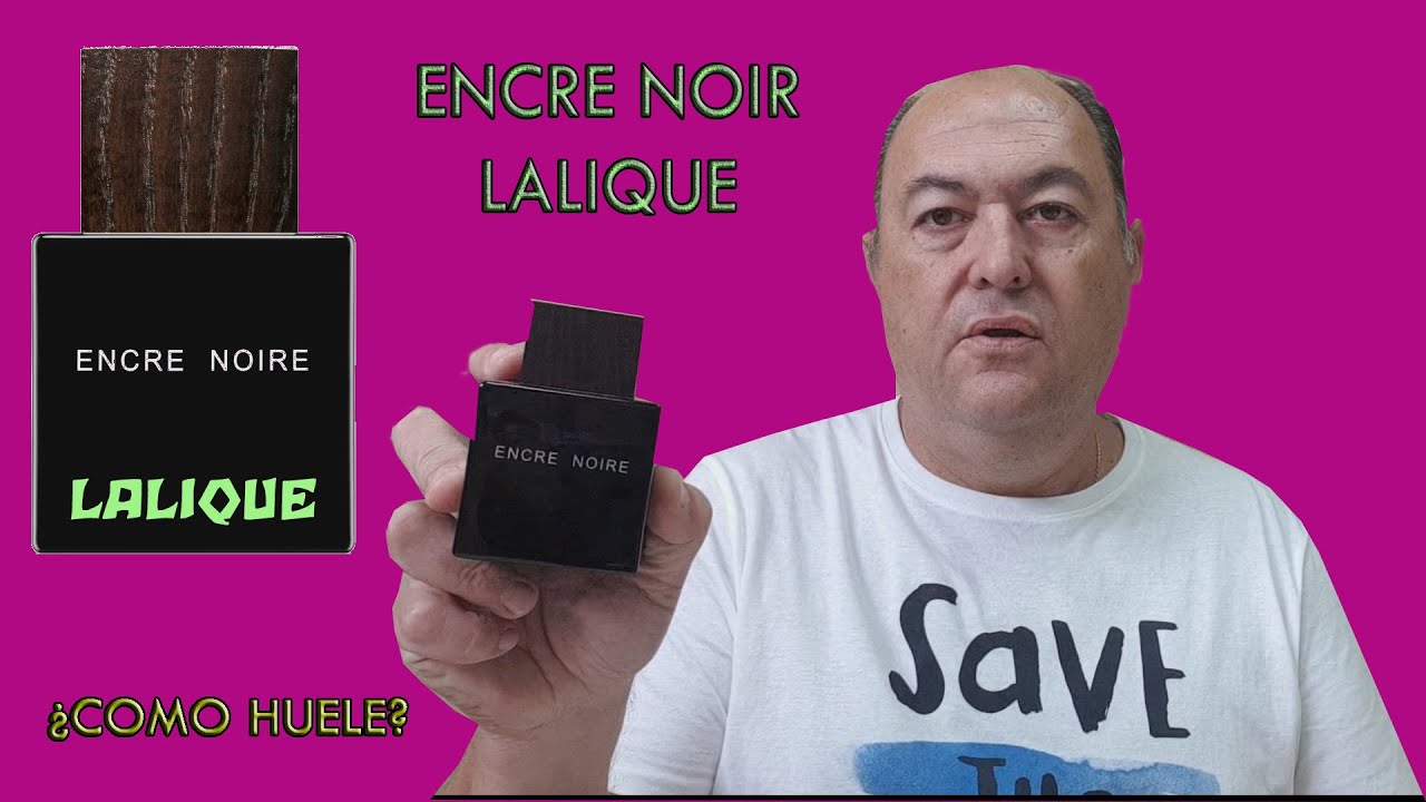ENCRE NOIRE DE LALIQUE. ¿COMO HUELE?
