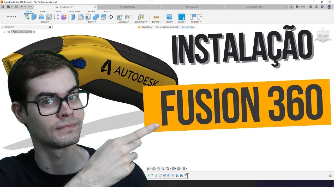 Como baixar o Autodesk Fusion 360 Oficial 100% gratuito sem Erro e de forma Legal em 2025