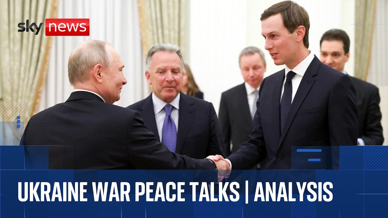 Russia joining Ukraine and US for first three-way peace talks | Sky News analysis