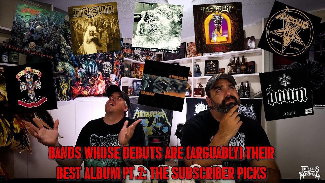 BANDS WHOSE DEBUTS ARE (ARGUABLY) THEIR BEST ALBUM PT. 2: THE SUBSCRIBER PICKS!