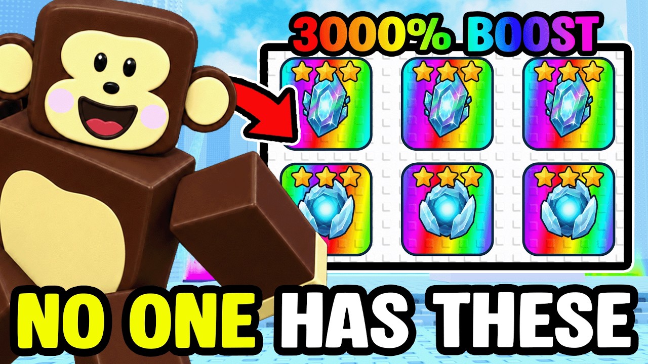 I GOT the ONLY ADMIN ITEMS in +1 Speed Monkey Escape..