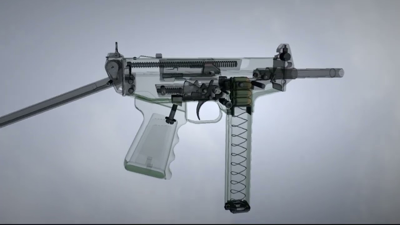 PP-91 KEDR GUN.How Does This Gun Work Inside?