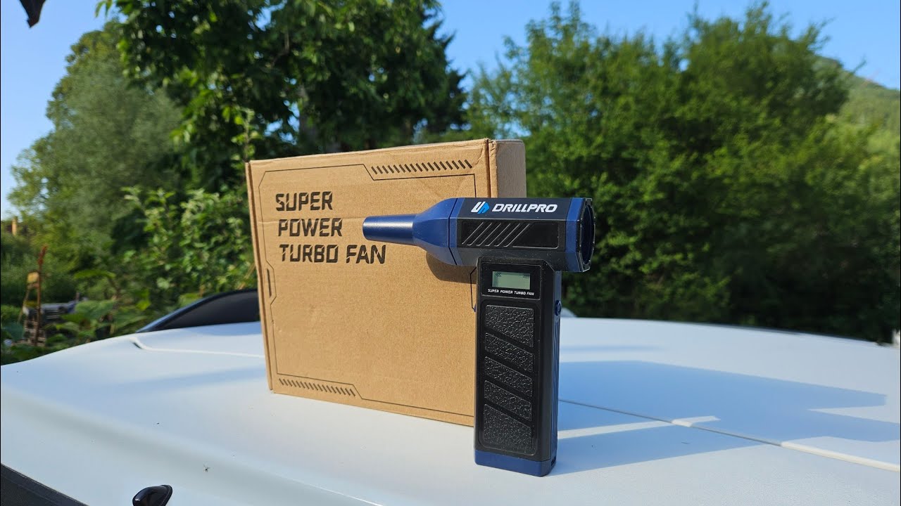 Tento mini turbo fúkar DRILLPRO P30 je brutálny! ⚡ Recenzia výkonného air blowera