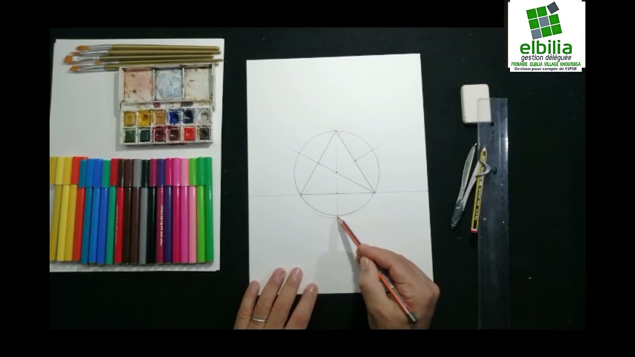tracer un cercle chromatique