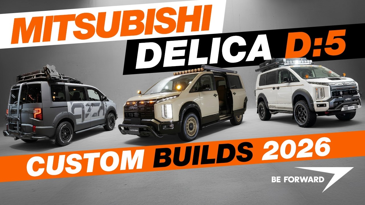 Лучший Mitsubishi Delica D:5 на Токийском автосалоне 2026 года — полноприводный фургон, превосход...