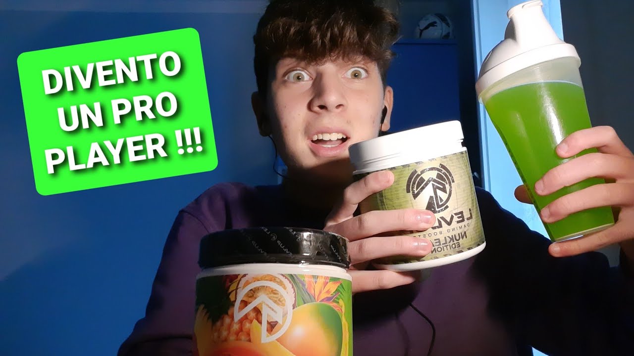 LA BEVANDA CHE FA GIOCARE MEGLIO A FORTNITE !!! LEVLUP UNBOXING, Gaming booster