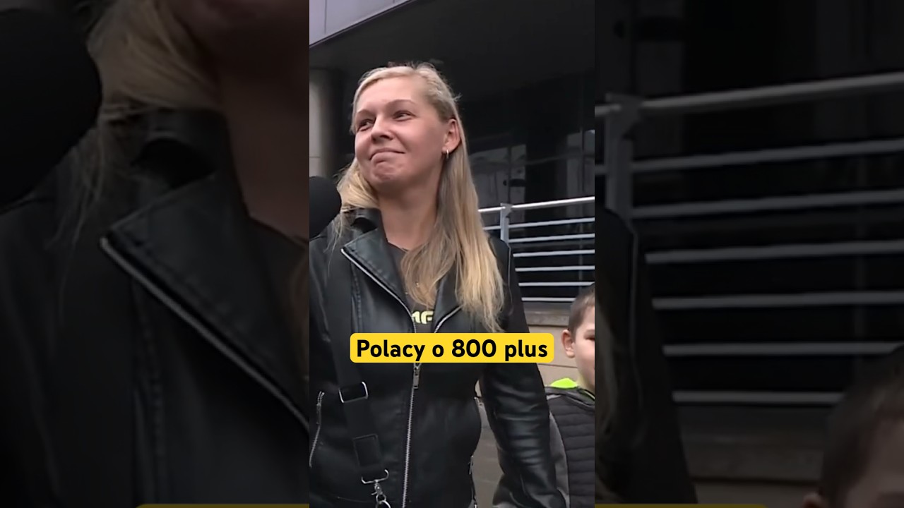 Polacy o 800 plus [fragment sondy: zapytaliśmy Polak&oacute;w, co sądzą o 800 plus] #800plus #500plus