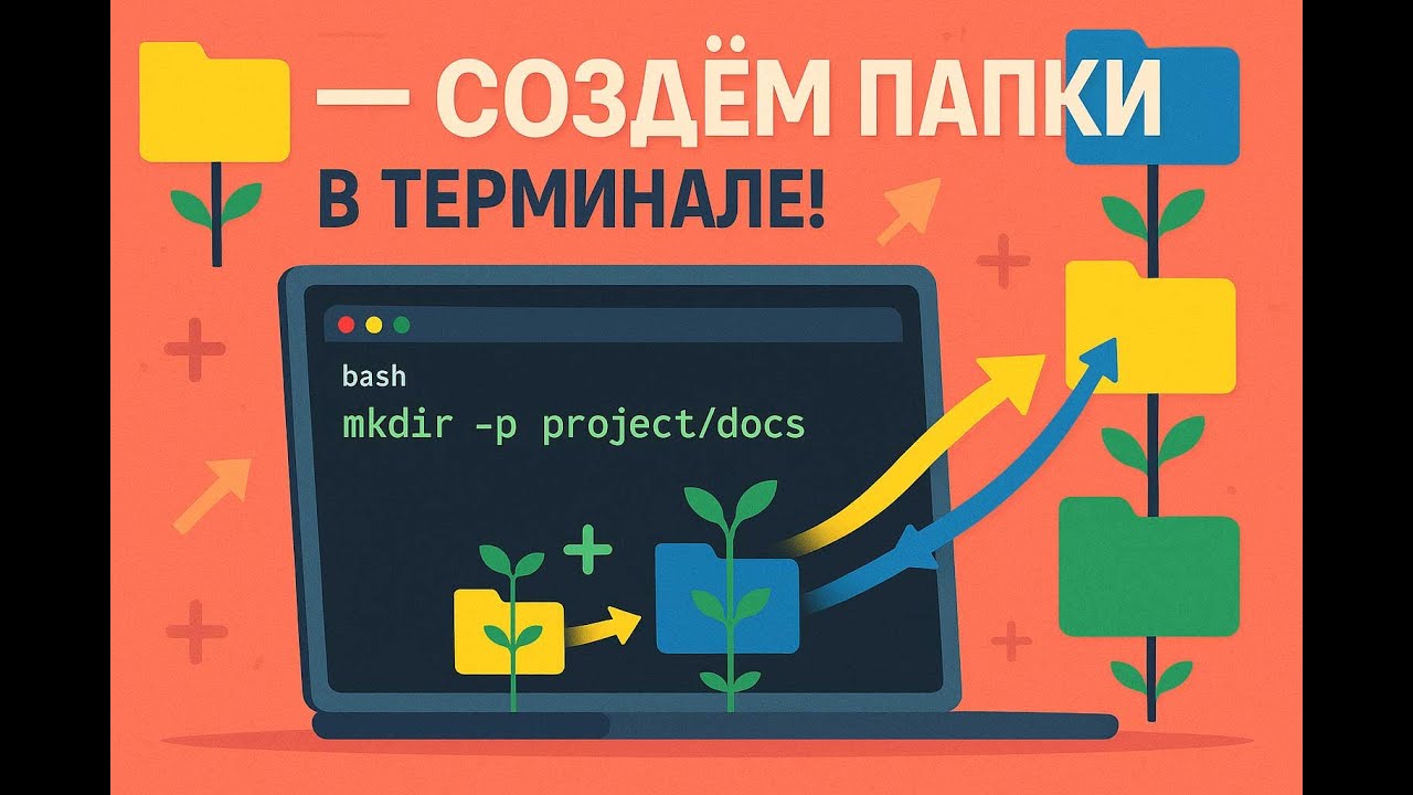 📂 Bash mkdir &mdash; Как создавать директории в терминале | Обучение для профессионалов