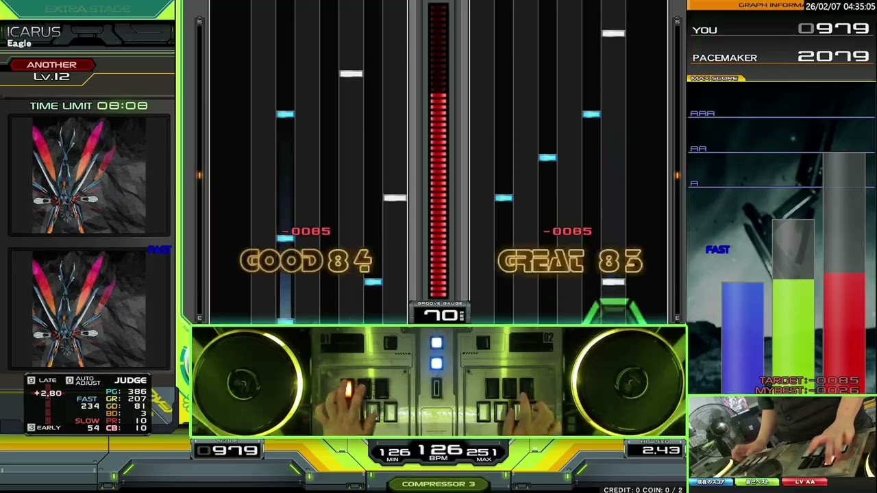 [IIDX] ICARUS [DPA 12] HARD CLEAR