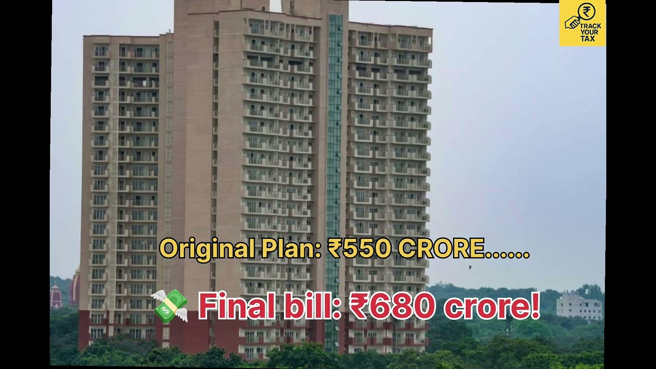 ₹680 Crore for Luxury MP Houses?! | Taxpayers' Money | #trending #trendingnews #shorts 