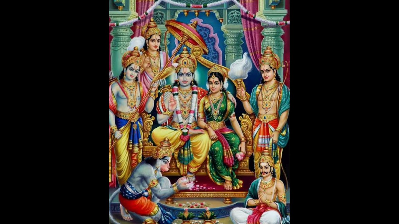 రామచంద్రాయ జనక రాజద మనోహరయ మహిత మంగళం 🌹🌹