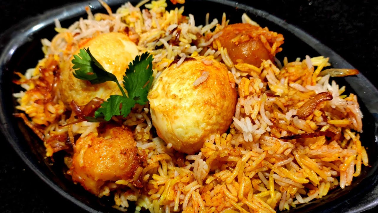 हफ्ते में 2 बार बनती है मेरे घर | Kolkata Style Egg Dum Biryani | Easy Biryani Recipe | SVJ Food