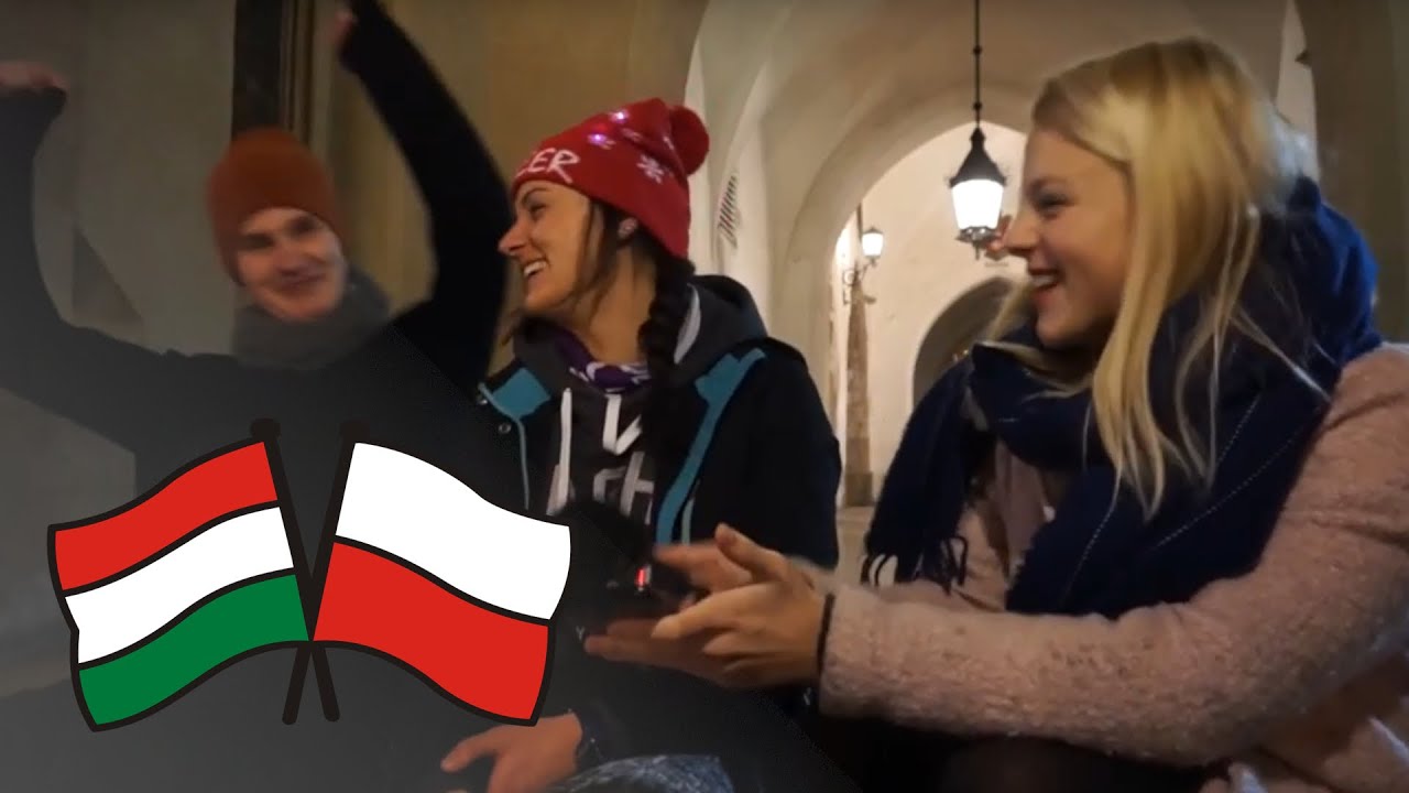 Polish People Guessing the Meaning of Hungarian Words [A Day in Krakow]
