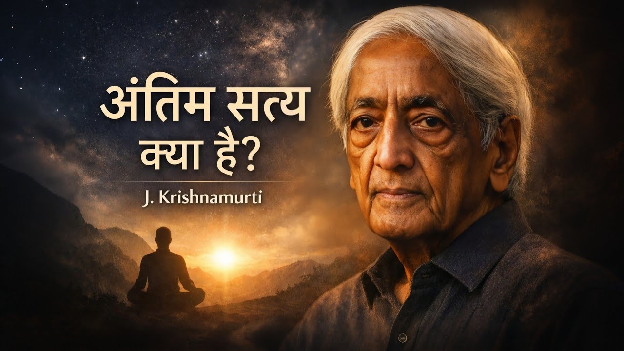 The Question That Changes Everything — Jiddu Krishnamurti on Truth