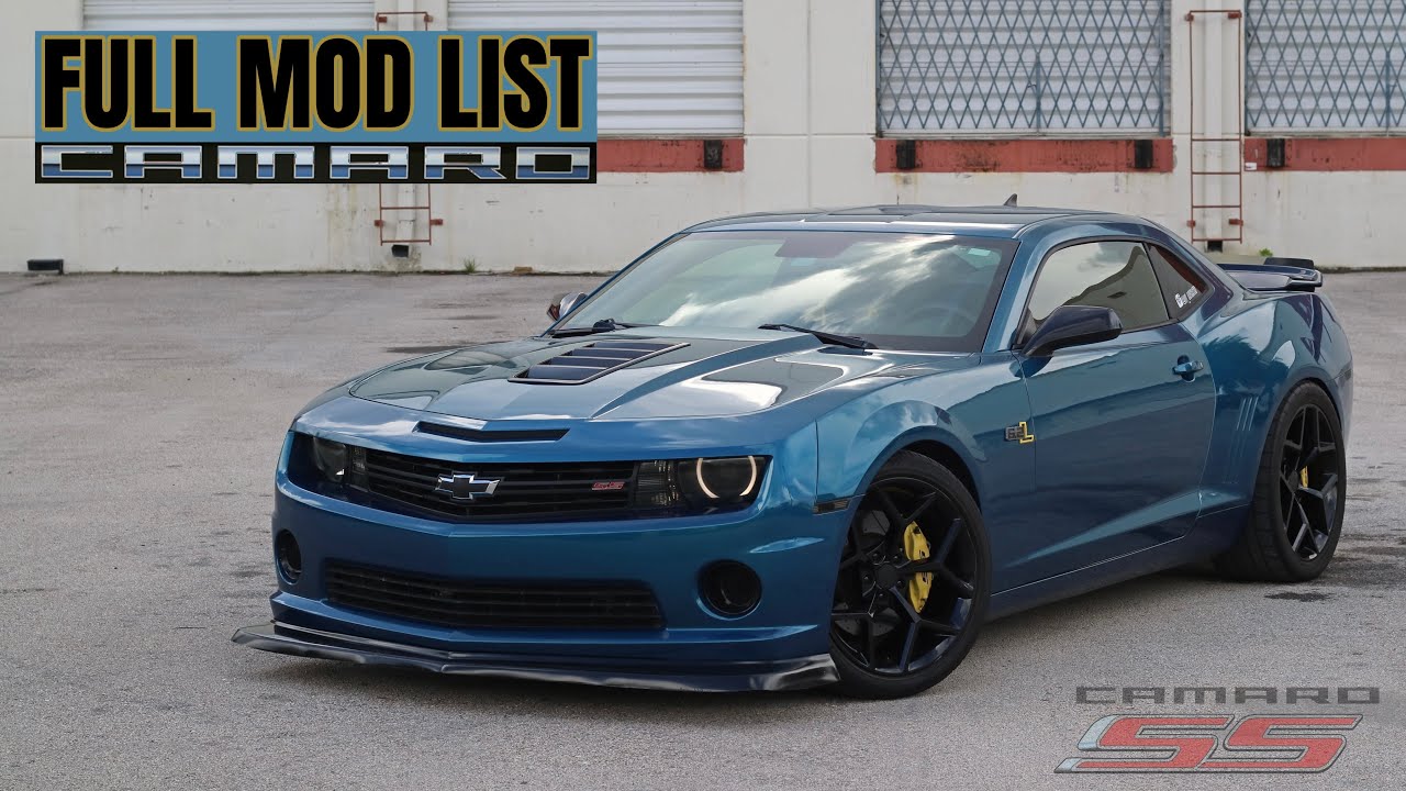 ALL THE MODS on my 5TH GEN CAMARO SS | AFFORDABLE MODS for your 5TH GEN CAMARO SS/RS!