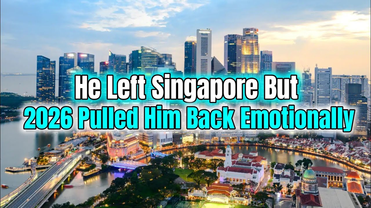 He Left Singapore But 2026 Pulled Him Back Emotionally.
