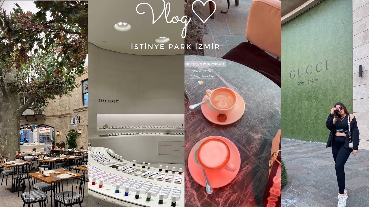 İZMİR İSTİNYE PARK TURU | VLOG | ZARA TURU | MEKAN ÖNERİSİ |🤍 #izmir #istinyepark #zara
