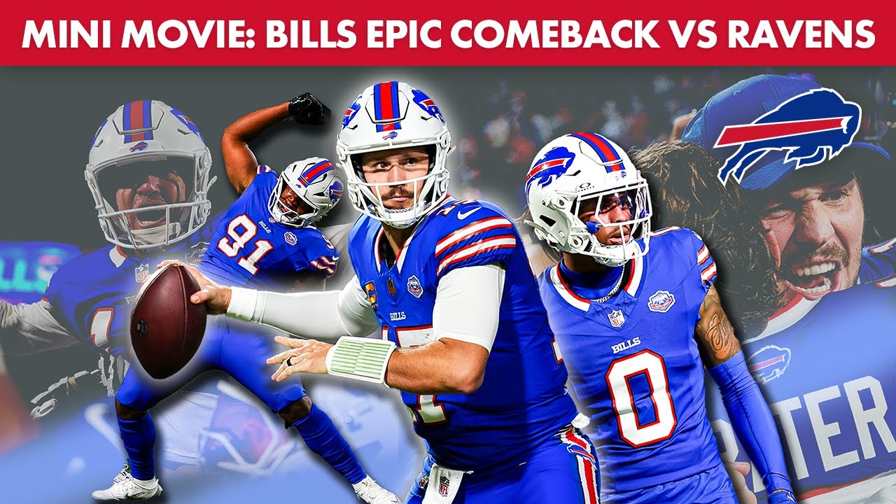 Relive The Buffalo Bills Unforgettable Comeback Over The Baltimore Ravens To Kickoff The 2025 Season