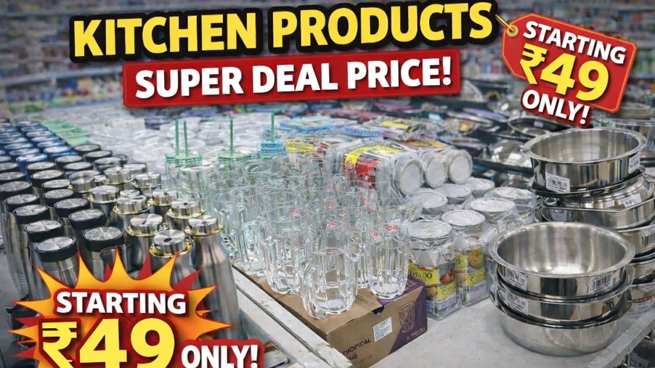 Kitchen products super deal price la |Low Budget Kitchen Haul 😍 Starting ₹49 Only #kitchen #shopping