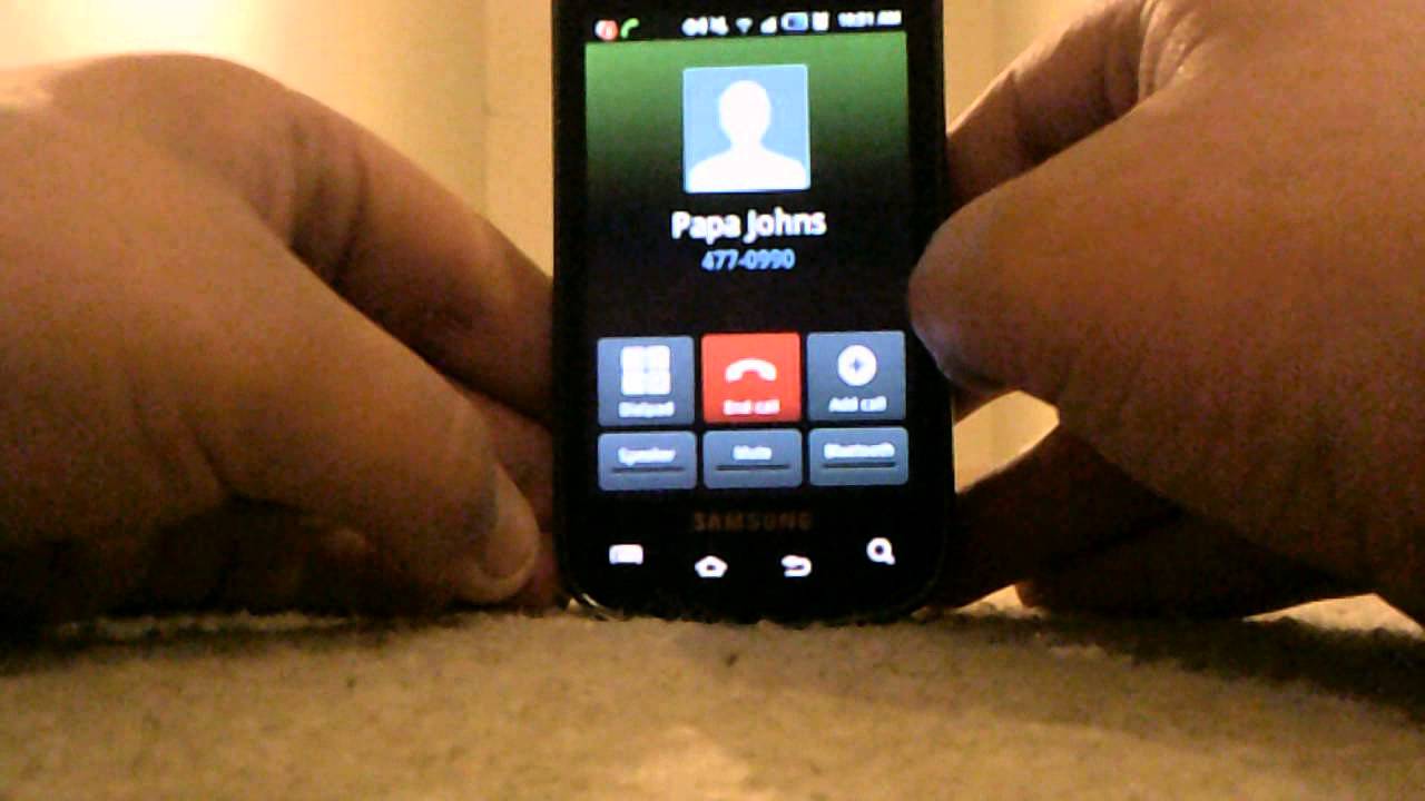 Prank calling Papa Johns