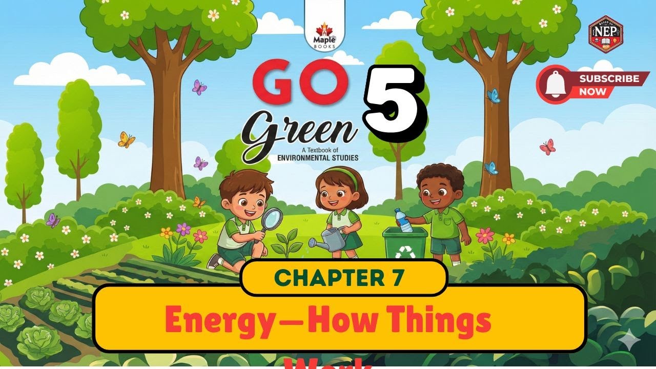 Energy—How Things Work | Chapter 7 | EVS Class 5 | Maple Books