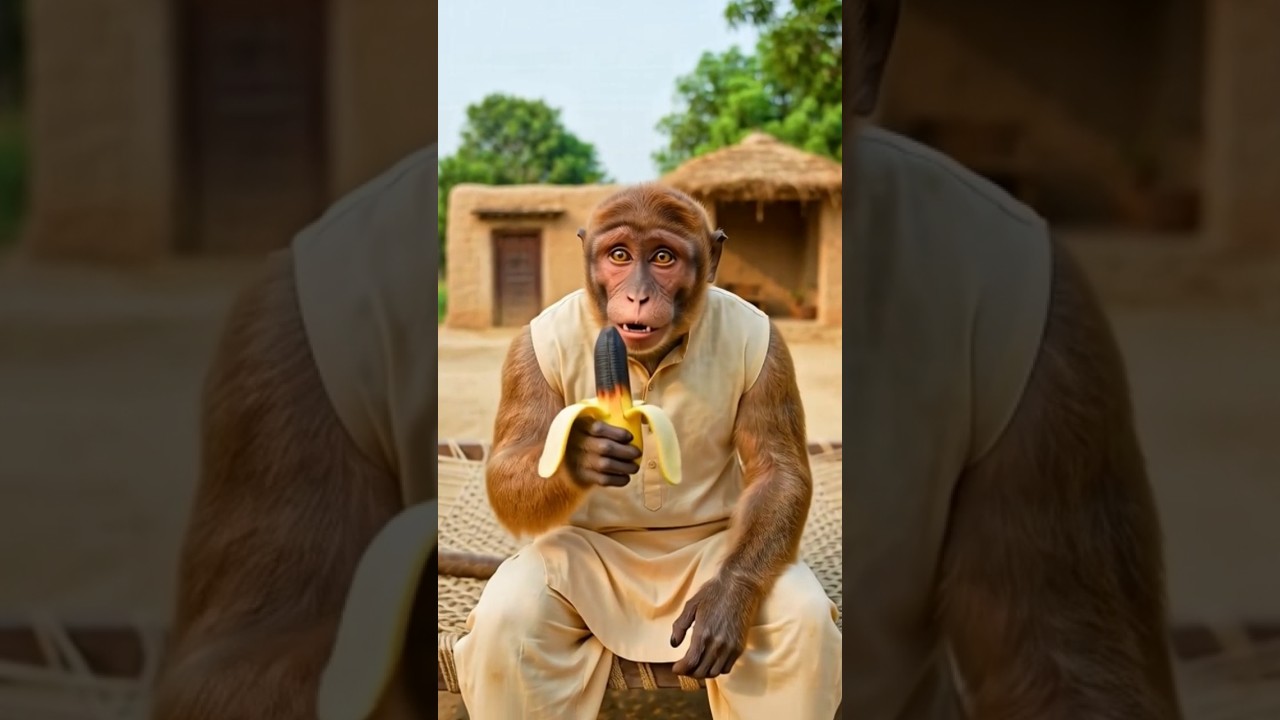 “Aaj Kela Bhi Dhokha De Gaya 😢🐒”