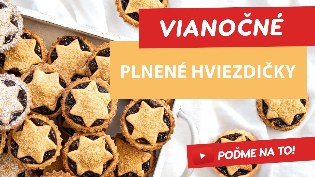 Vianočné plnené hviezdičky ⭐⭐⭐ | Recept v popise | YUMMY.sk