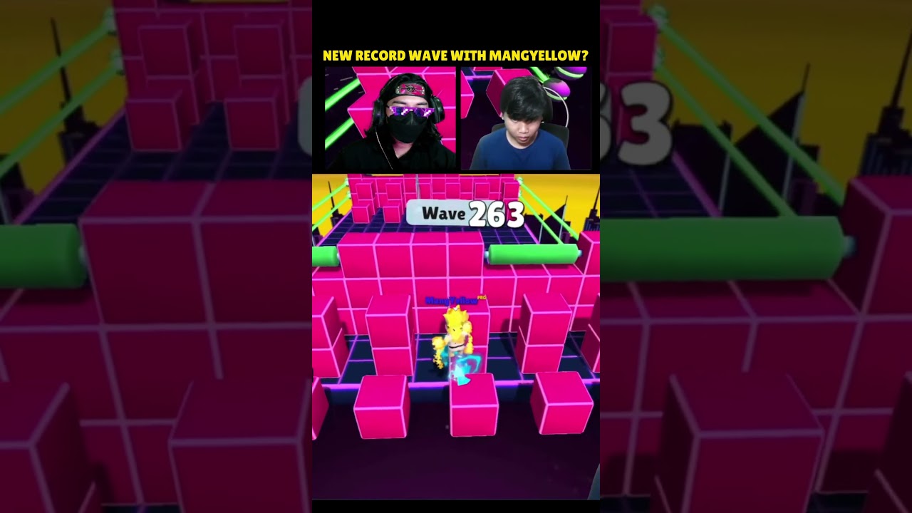 Epic Moment at Block Dash Endless with Mang Yellow Create New World Record? 😱 @mangyellow