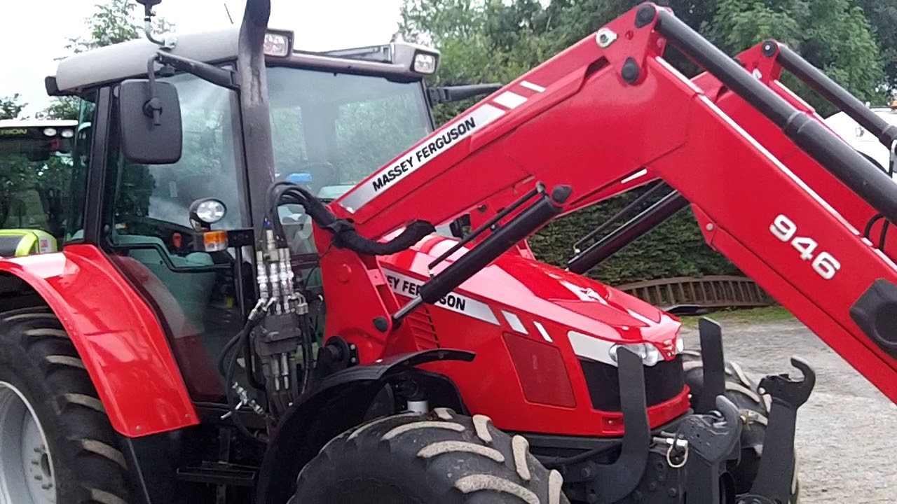 Massey Ferguson 5455 Dyna 4 c/w Front Linkage & PTO & 946 loader