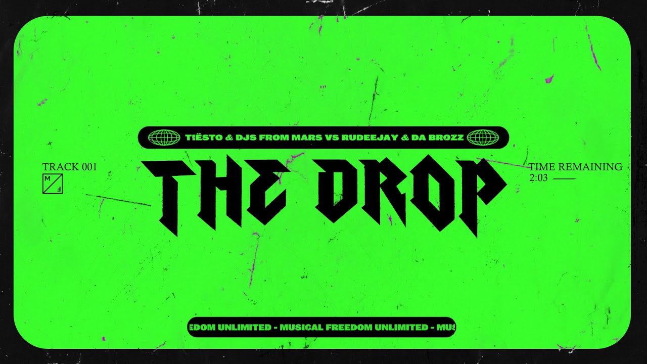 Tiësto & DJs from Mars vs Rudeejay & Da Brozz - The Drop (Official Visualizer)