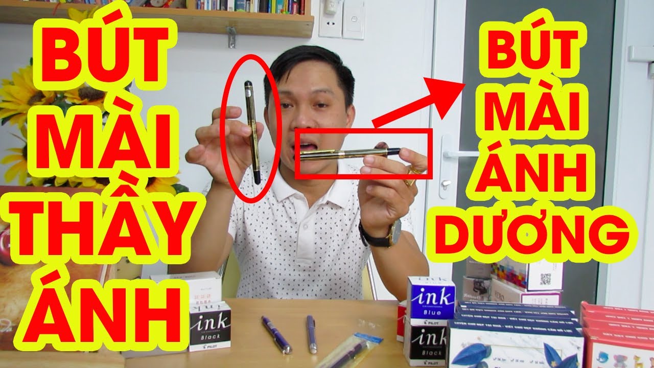 Phân Biệt Bút Mài Thầy Ánh GIẢ và Bút Mài Ánh Dương HÁNG NHÁI?