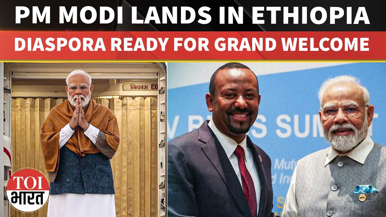 'Excited & Happy': Indian Diaspora In Ethiopia Eager To Welcome PM As Modi Lands In Addis Ababa