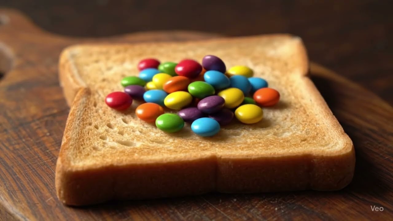 12 Minutes of ASMR Spreading AI Food (Oddly Satisfying)