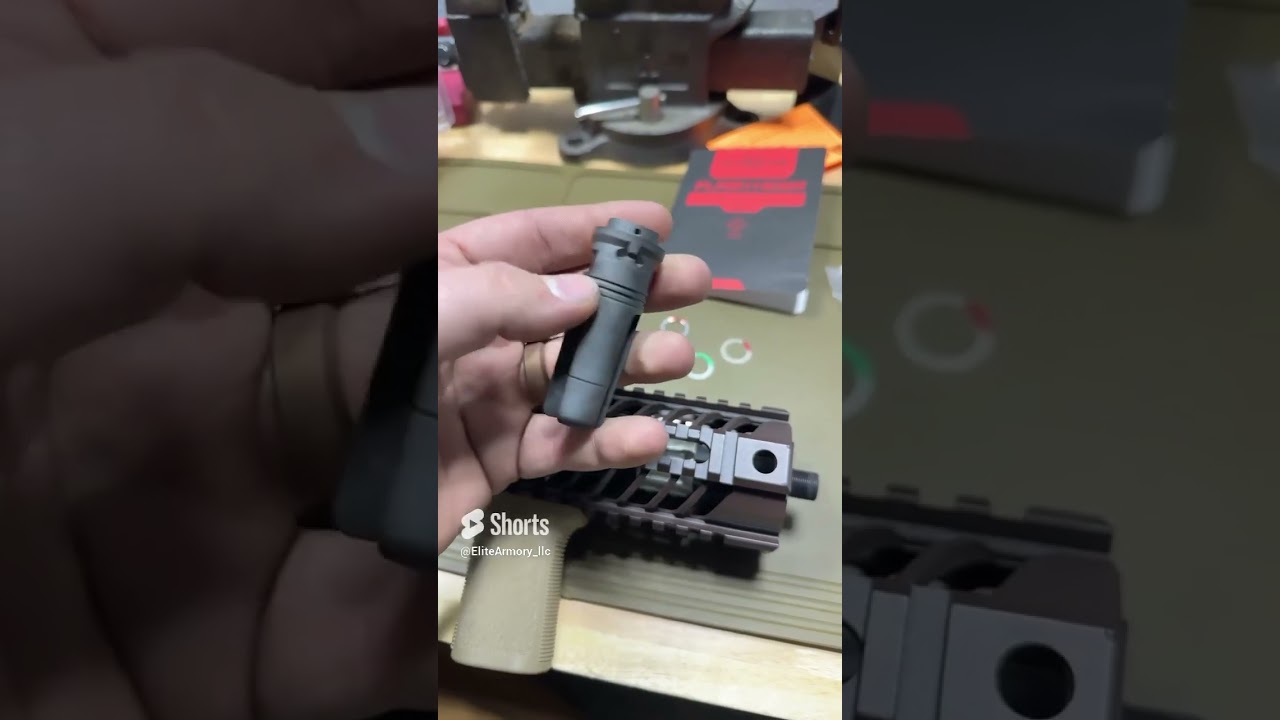 How to install your  Surefire Warcomp #firearm #gun #suppressor #rifle #pewpew